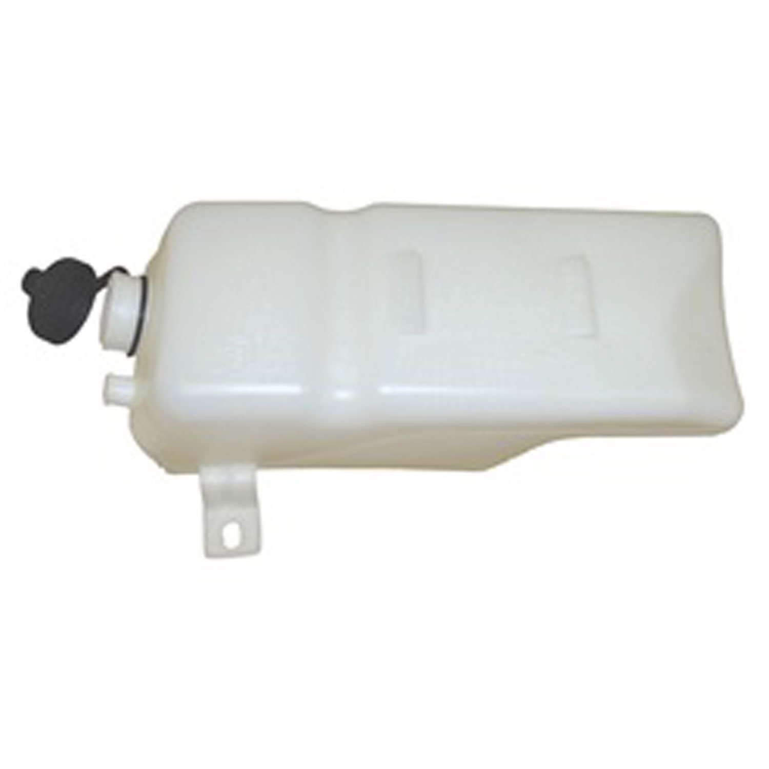 This radiator overflow bottle and cap from Omix-ADA fits 81-86 Jeep CJ-7s and CJ-8s and 87-95 Wranglers.