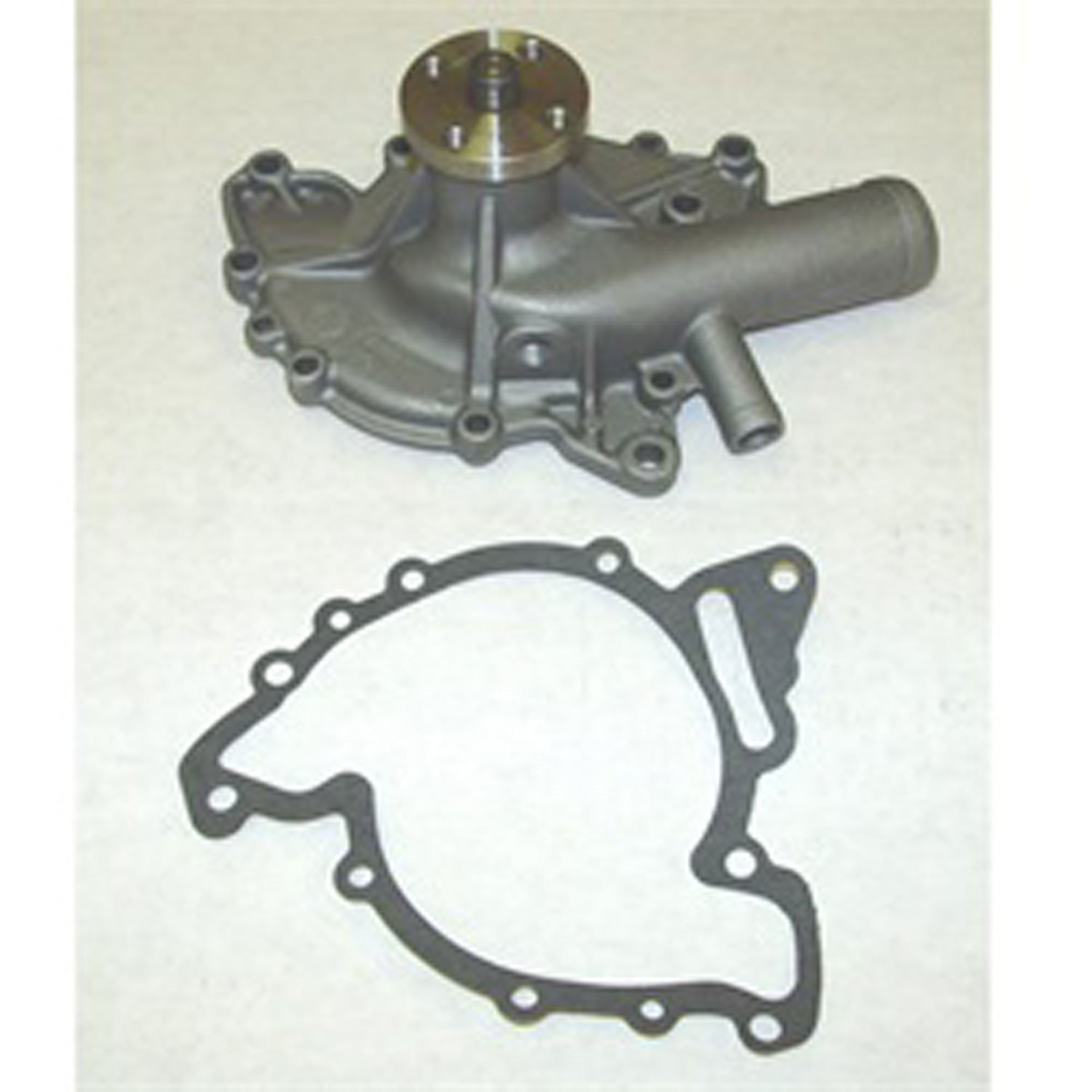 Replacement water pump from Omix-ADA, Fits 66-71 Jeep CJ5 and CJ6 with a 225 cubic inch engine.