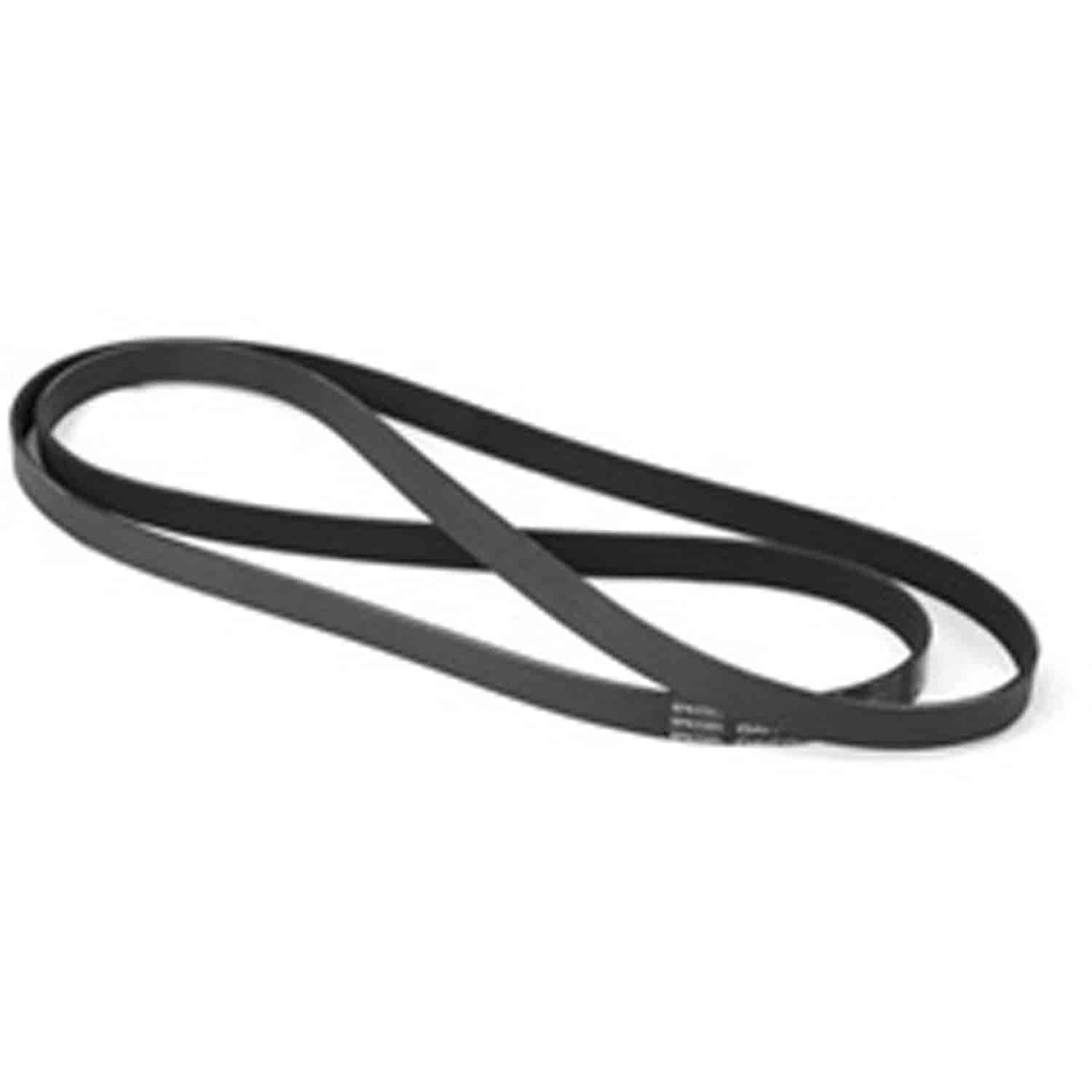 Stock replacement serpentine belt from Omix-ADA, Fits 81-82 Jeep CJ5 and CJ7 with a 4.2L engine