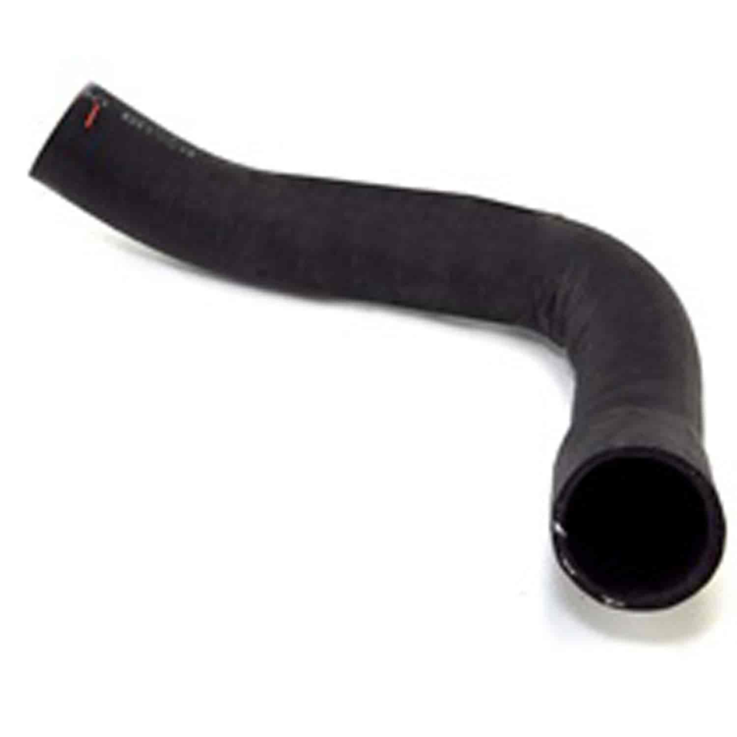 Stock replacement upper radiator hose from Omix-ADA, Fits