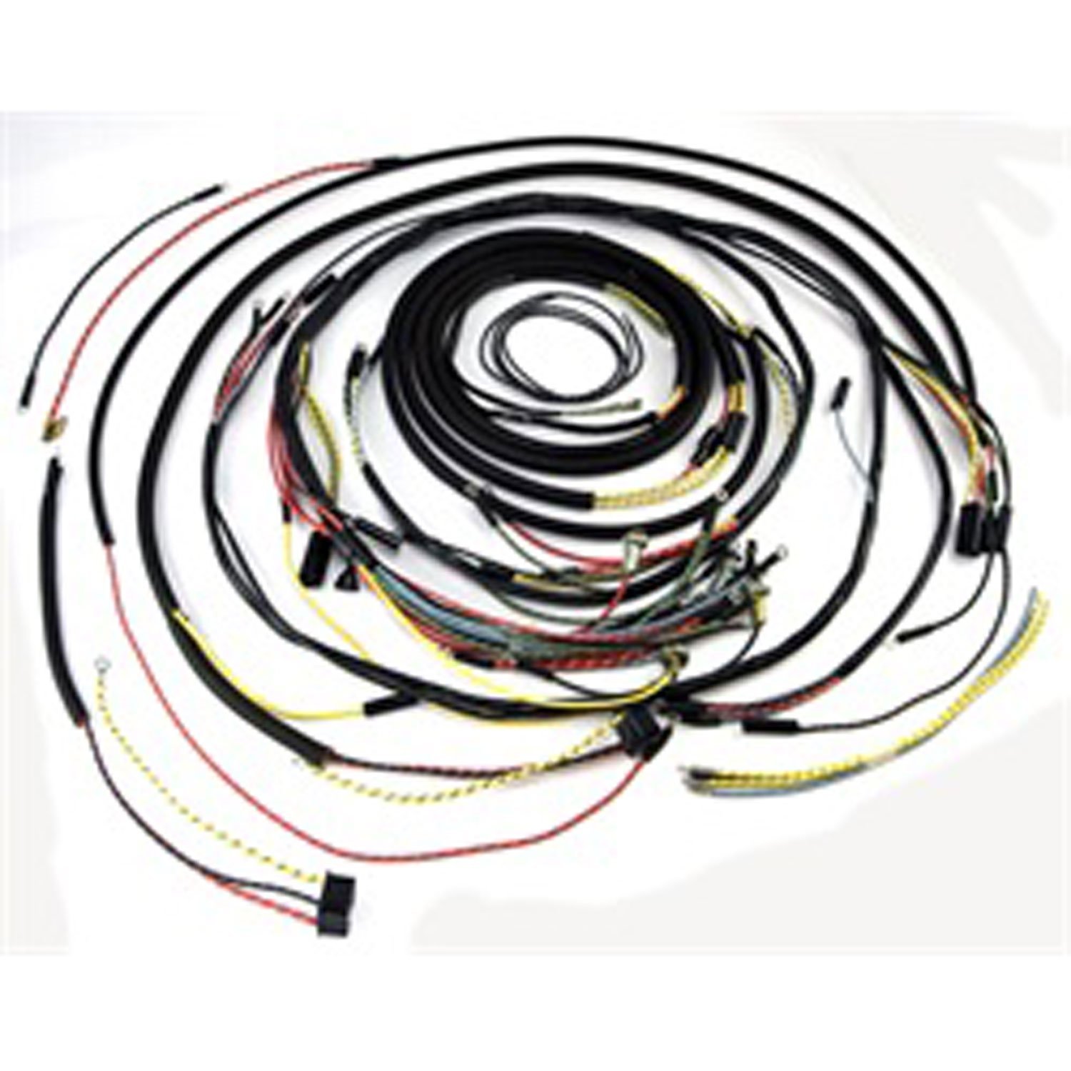 Complete Wiring Harness With Cloth Wire Cover 1955-1956 CJ5