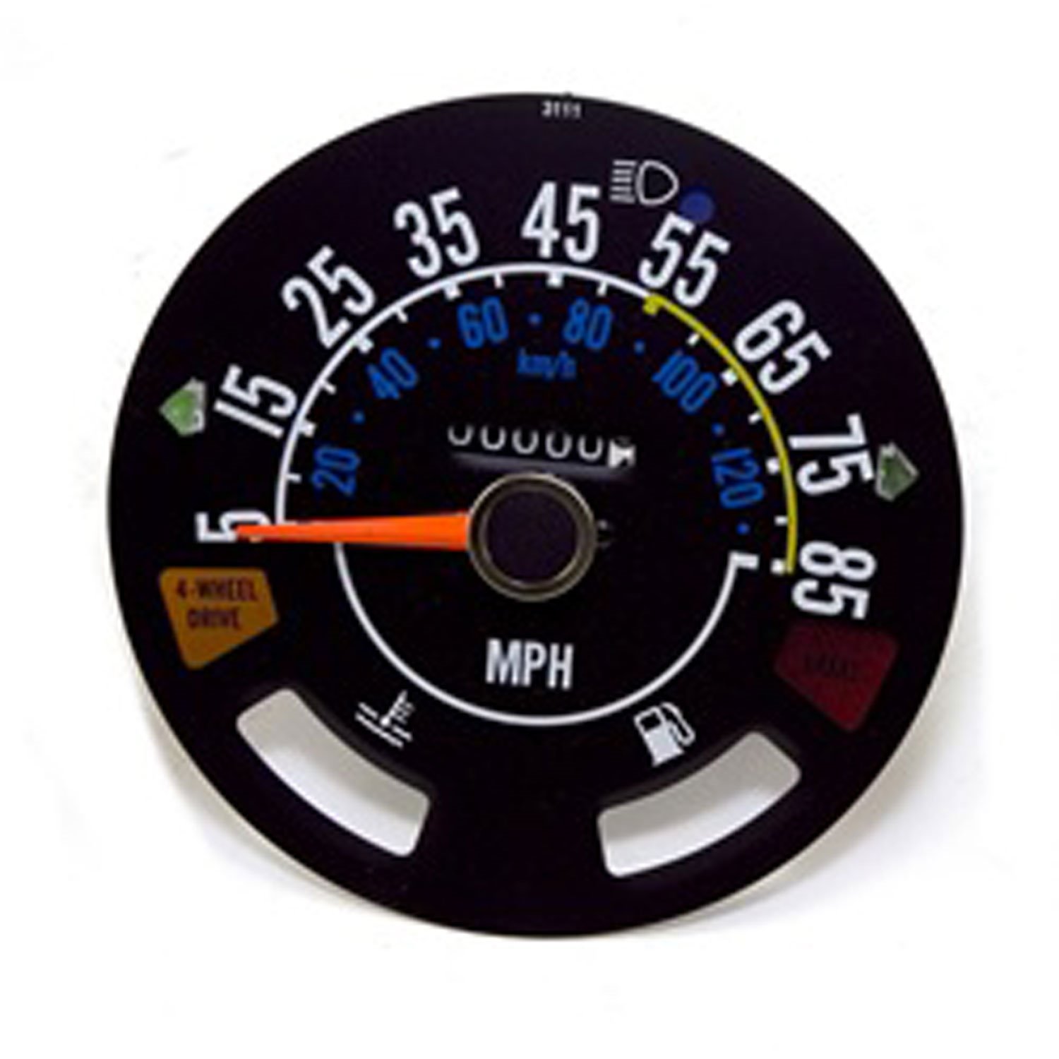 Speedometer Gauge 5-85 MPH 1980-1983 CJ5 1980-1986 CJ7 1981-1986 CJ8