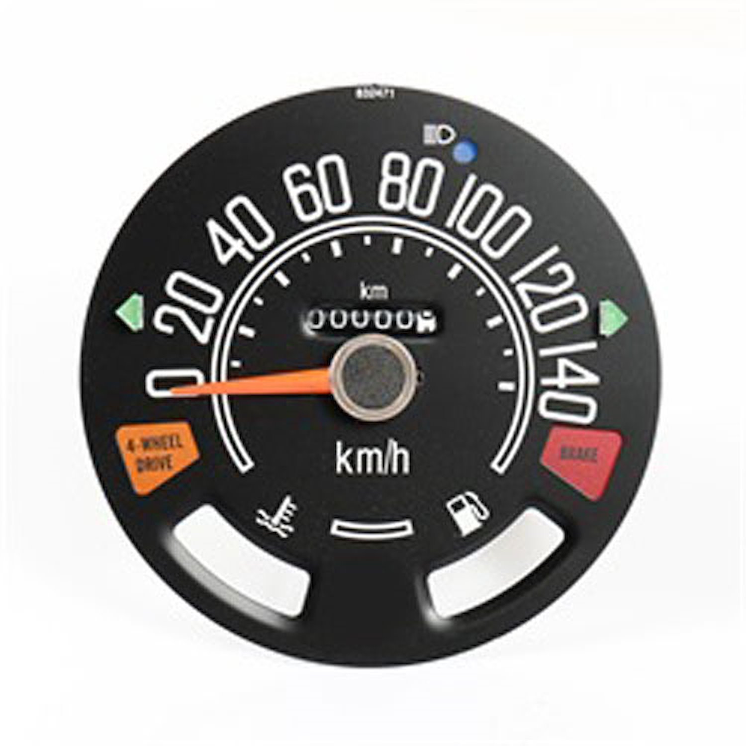 Speedometer Gauge 0-140 KPH 1980-1983 CJ5 1980-1986 CJ7 1981-1986 CJ8