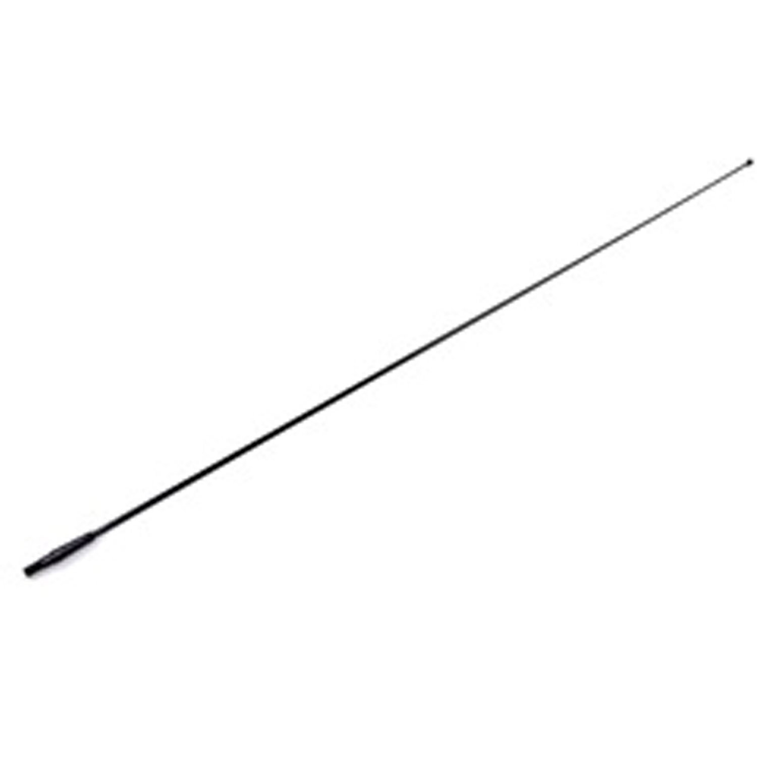 Replacement Black antenna mast from Omix-ADA, Fits 76-86 Jeep CJ and 87-95 Wrangler YJ