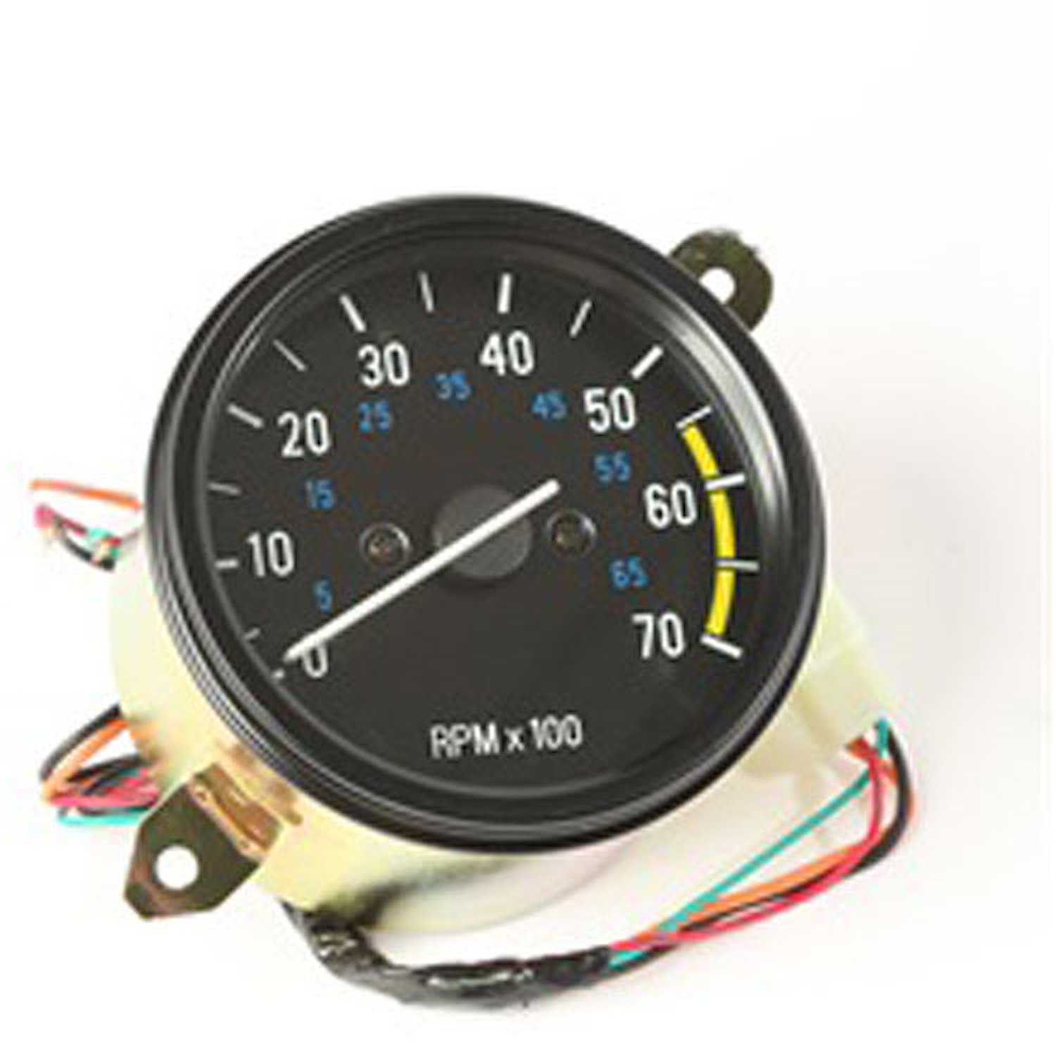Replacement tachometer from Omix-ADA, Fits 87-91 Jeep Wranglers with a 4.2L or 4.0L engine.