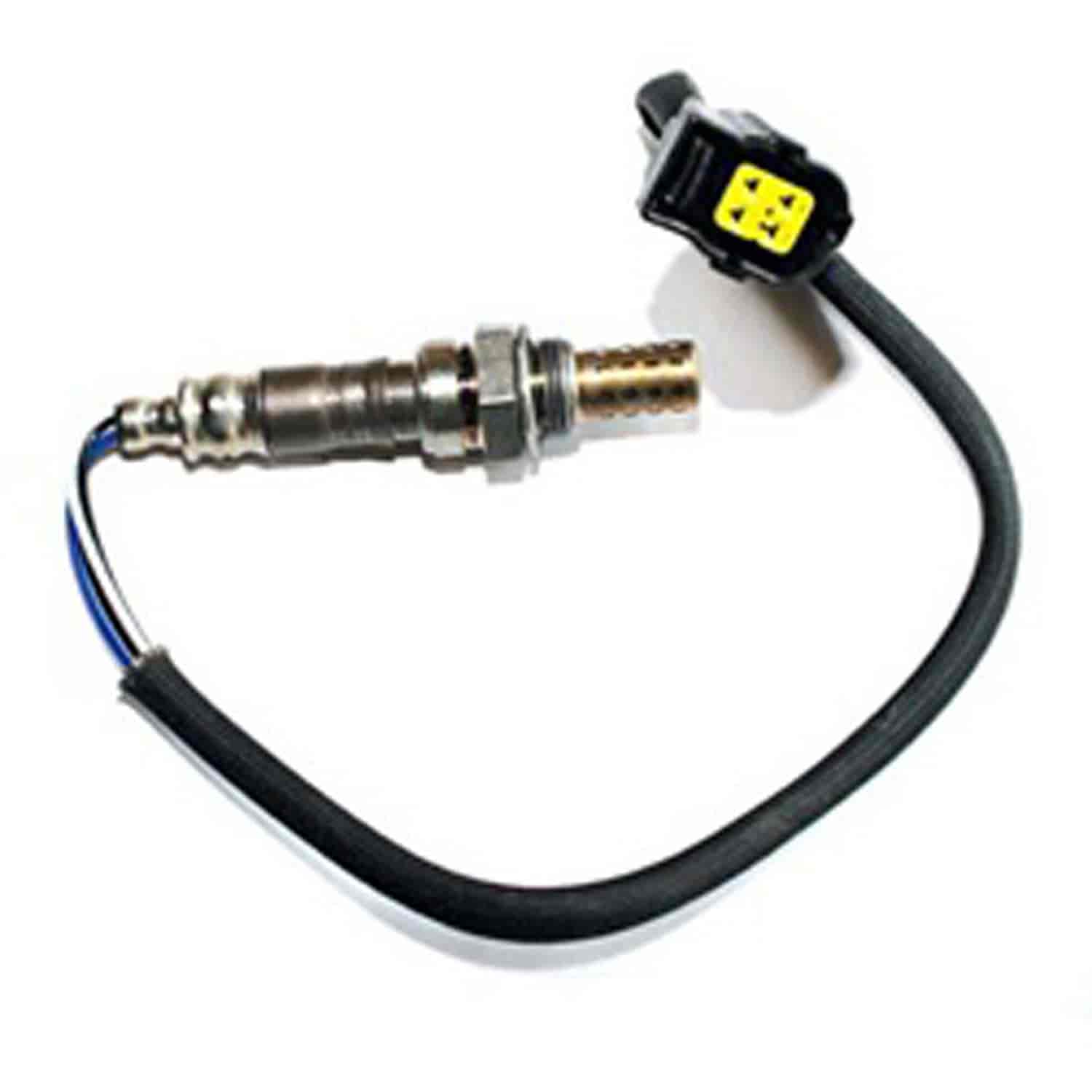 This oxygen sensor from Omix-ADA installs ahead of the catalytic converter on the right side. Fits 0
