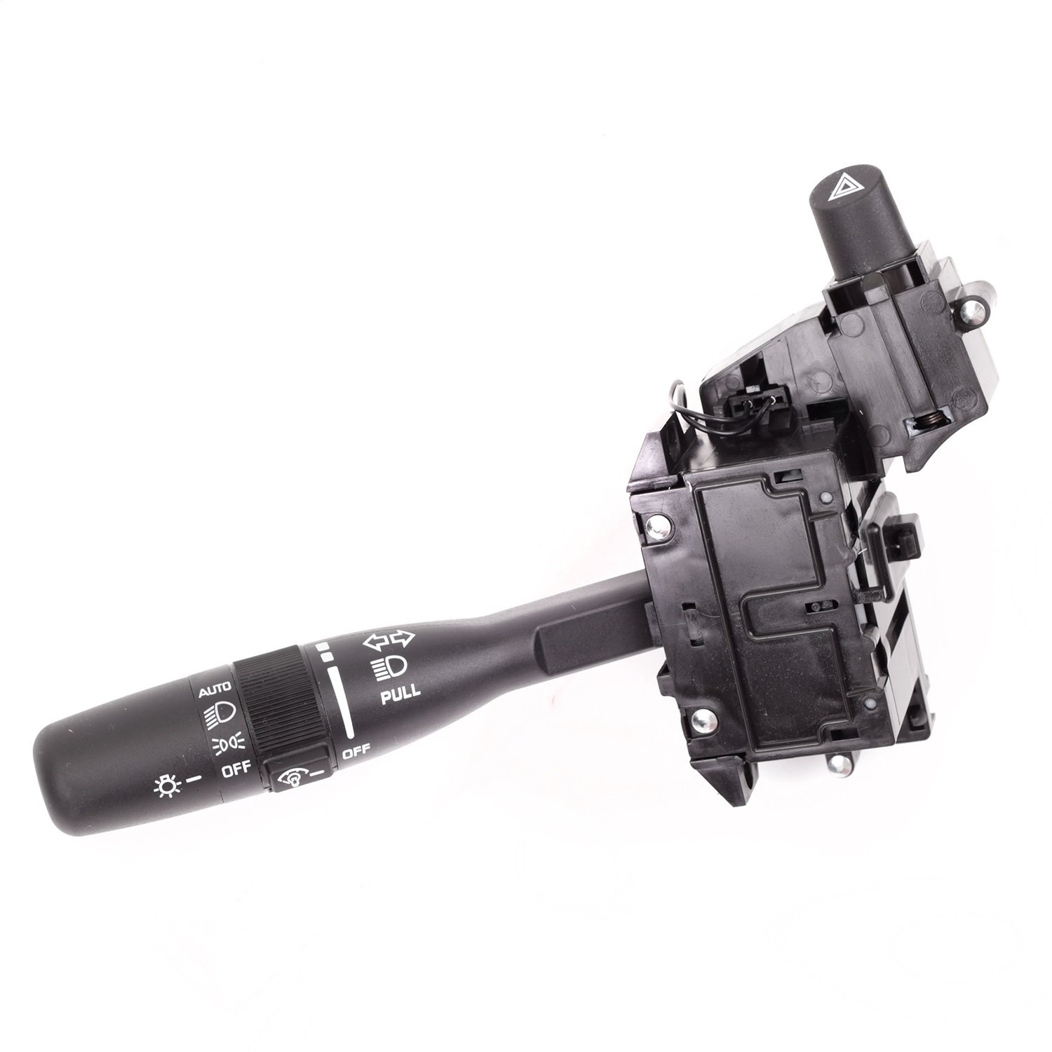 This multi-function switch from Omix-ADA fits 00-04 Jeep Grand Cherokees with automatic headlights but no fog lights.
