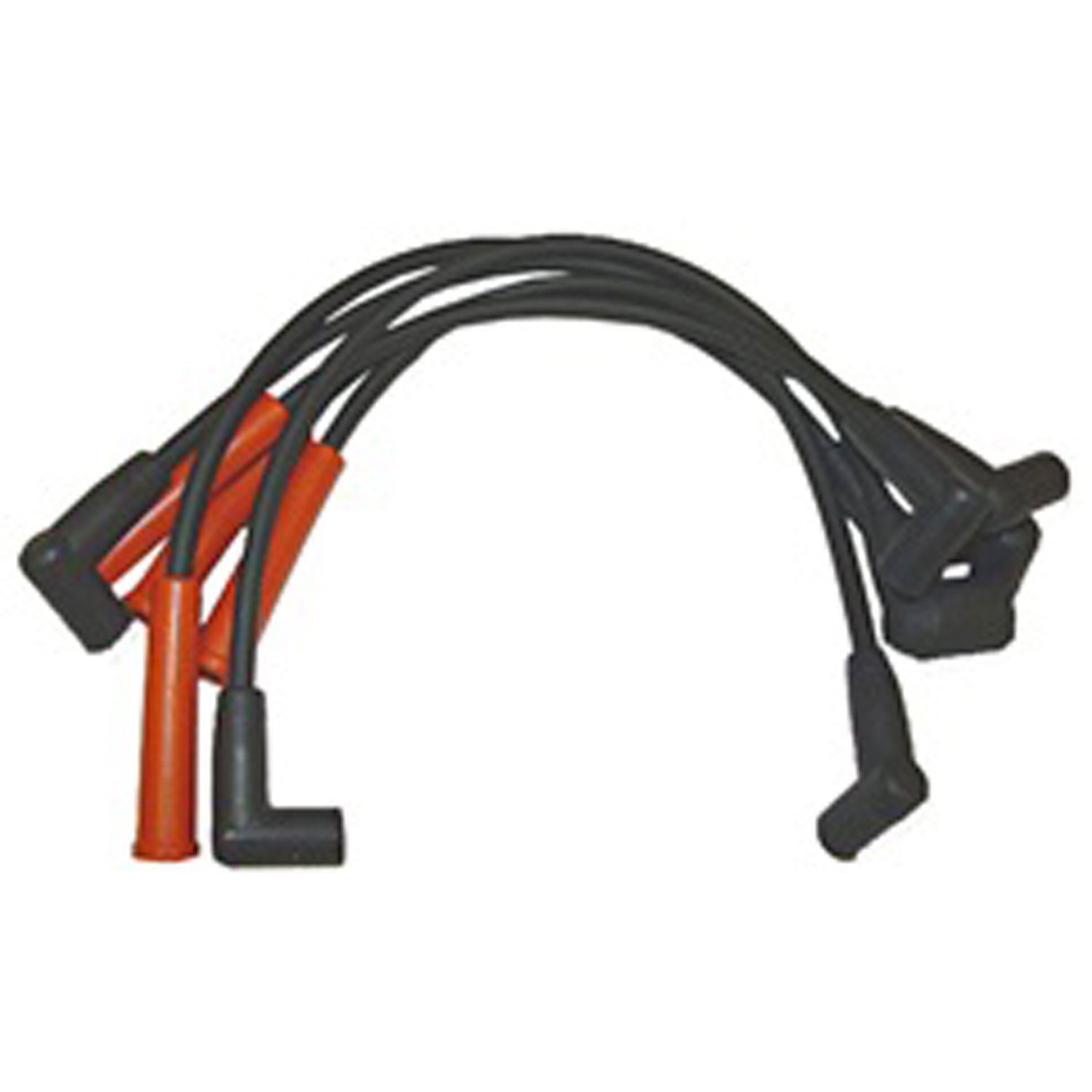 This ignition wire set from Omix-ADA fits the 2.5L engine found in 91-00 Jeep Cherokees and 91-02 Wranglers.