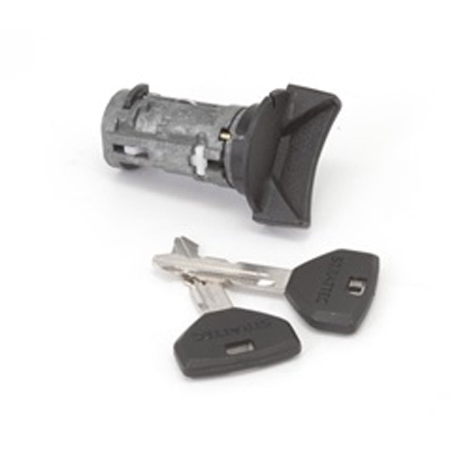 Replacement ignition lock cylinder from Omix-ADA, Fits 90-96 Jeep Cherokee and 90-95 Wrangler Includes 2 keys.