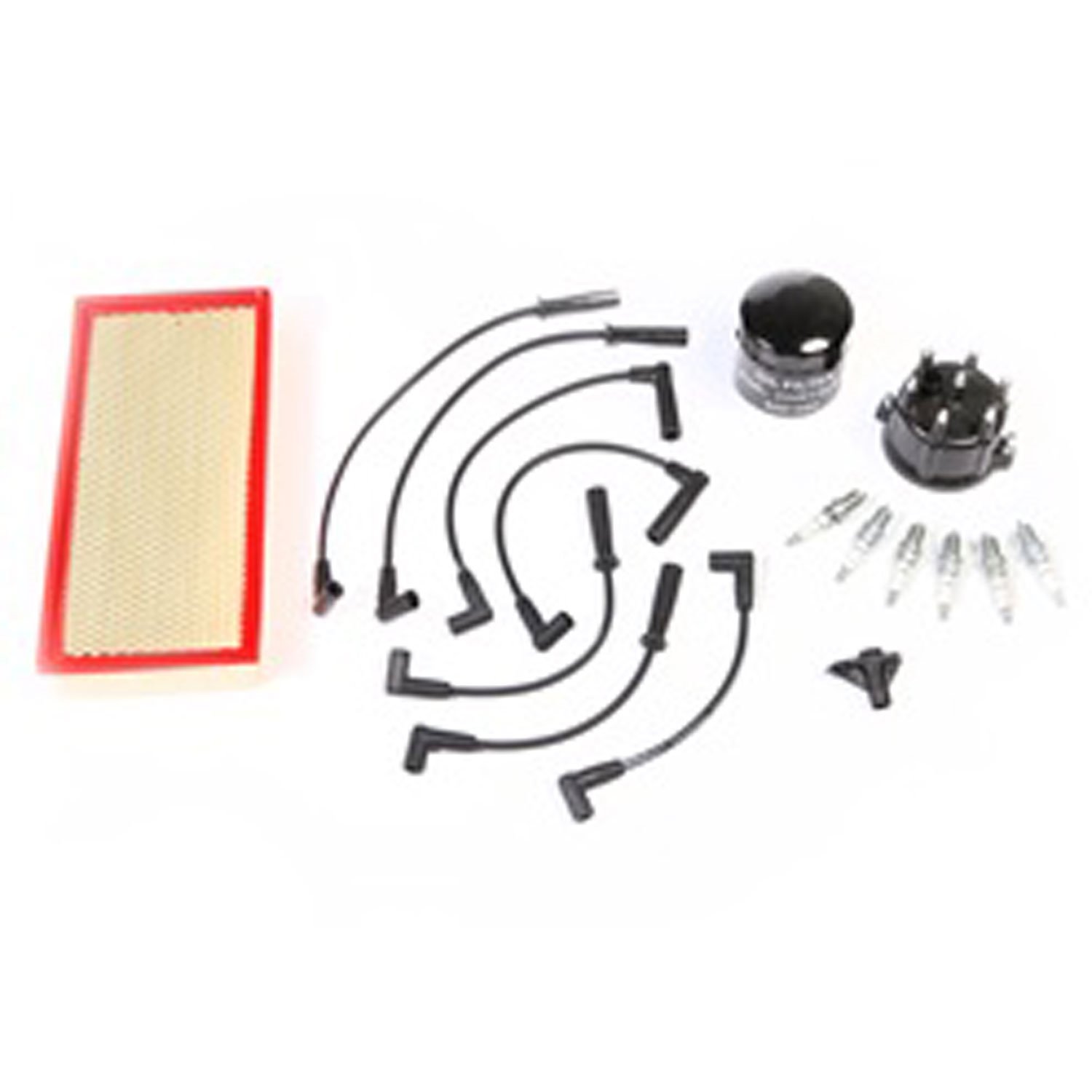 Ignition Tune Up Kit 4.0L 1999-2000 Jeep Wrangler TJ By Omix-ADA