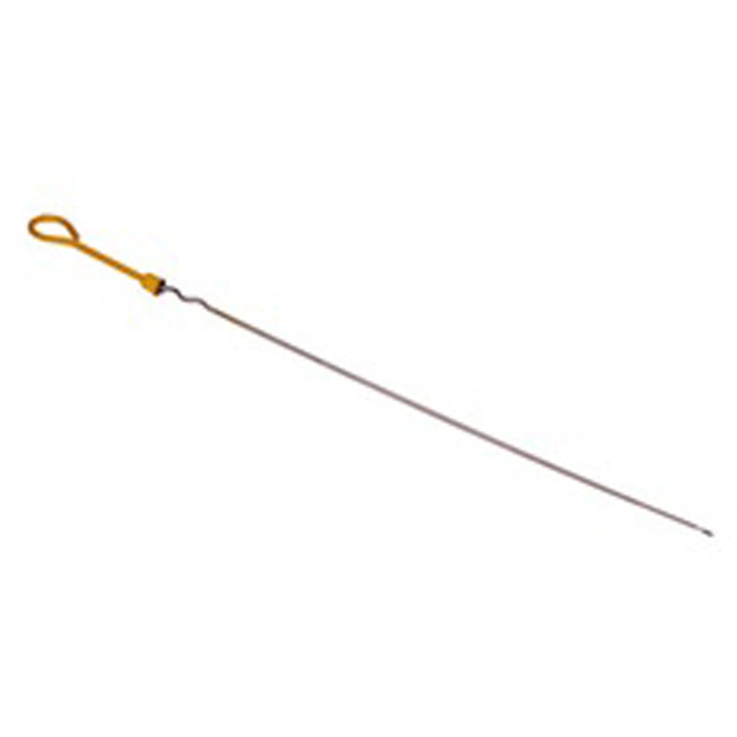 Replacement oil dipstick from Omix-ADA, Fits 97-06 Jeep TJ and 04-06 LJ Wrangler with 4.0 liter engines.