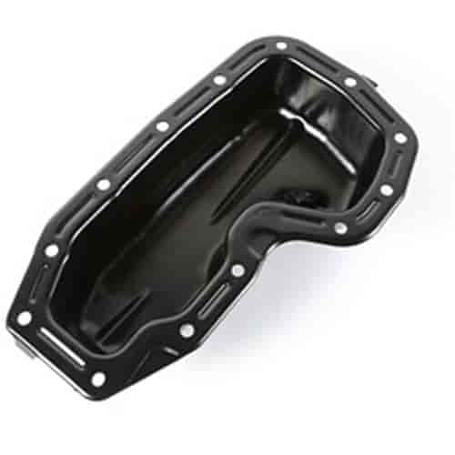 This oil pan from Omix-ADA fits the 3.0L and 3.6L engines found in 11-16 Jeep Grand Cherokees.