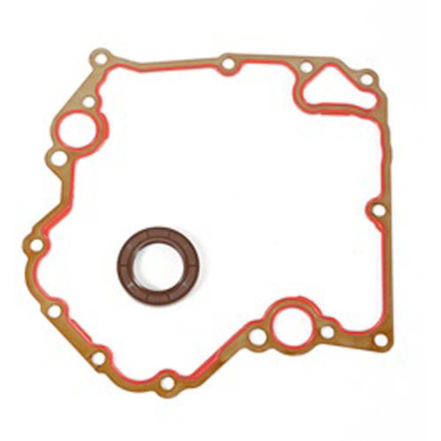 This timing cover gasket set from Omix-ADA fits the 4.7L engine in 99-03 Jeep Grand Cherokees.