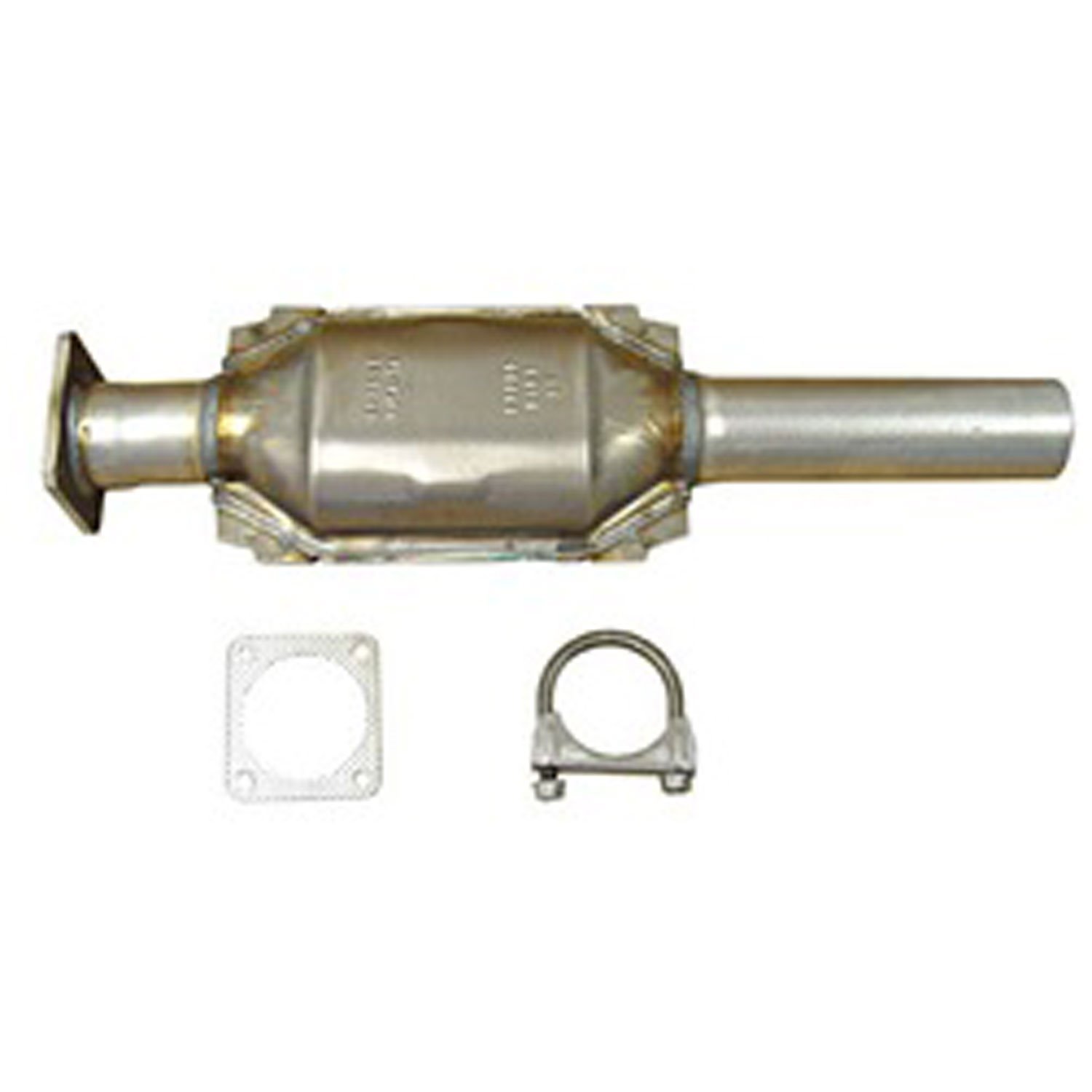 Replacement catalytic converter from Omix-ADA, Fits 87-92 Jeep Wrangler YJ with a 2.5 liter engi