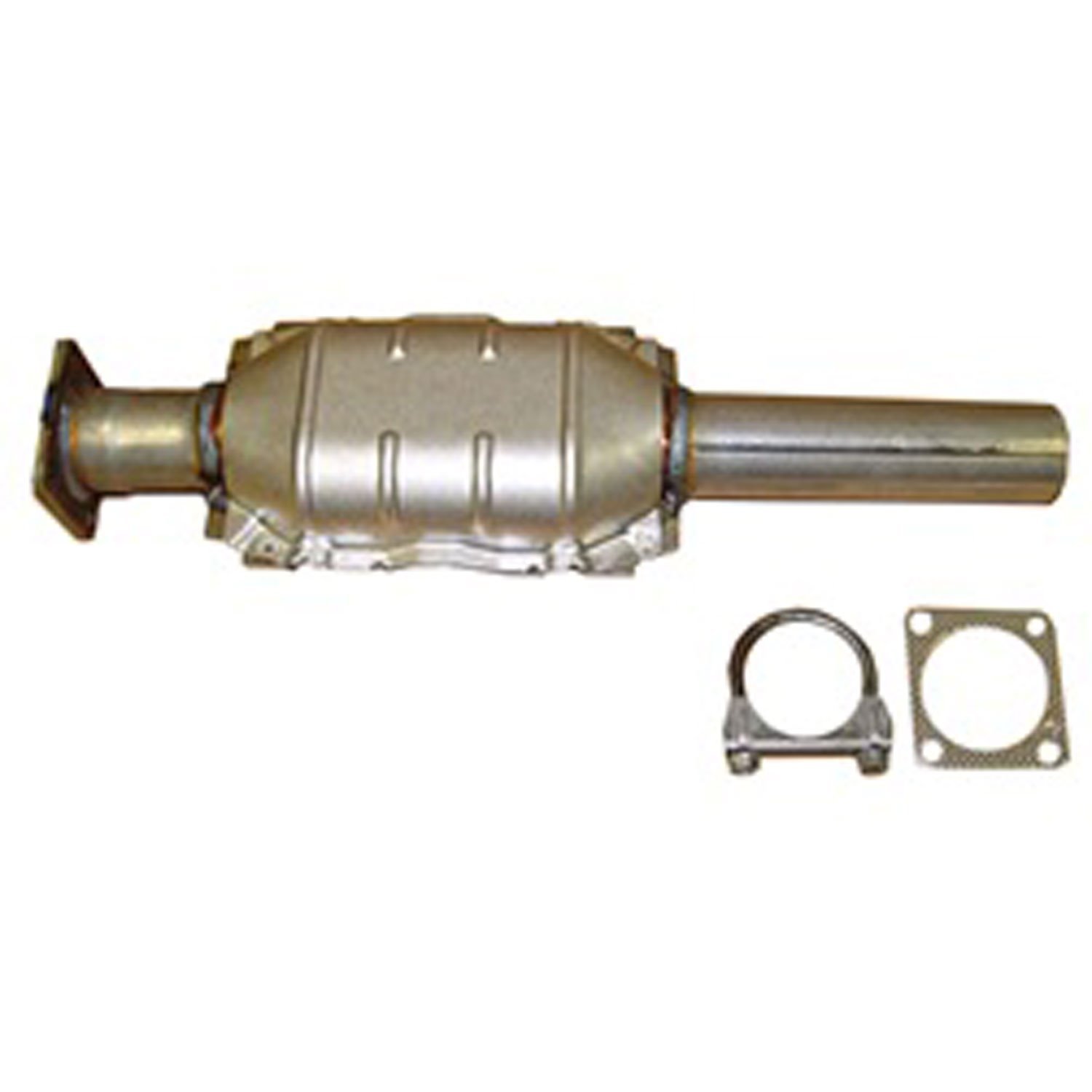 Replacement catalytic converter from Omix-ADA, Fits 93-95 Jeep Wrangler YJ and XJ Cherokees with a 2.5 or 4.0 liter engine.