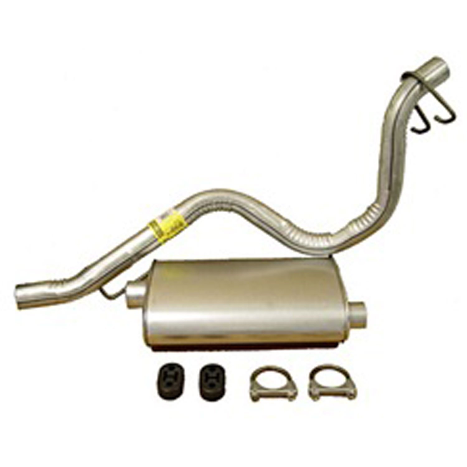 Muffler and Tailpipe Kit Includes Clamps and Hangers