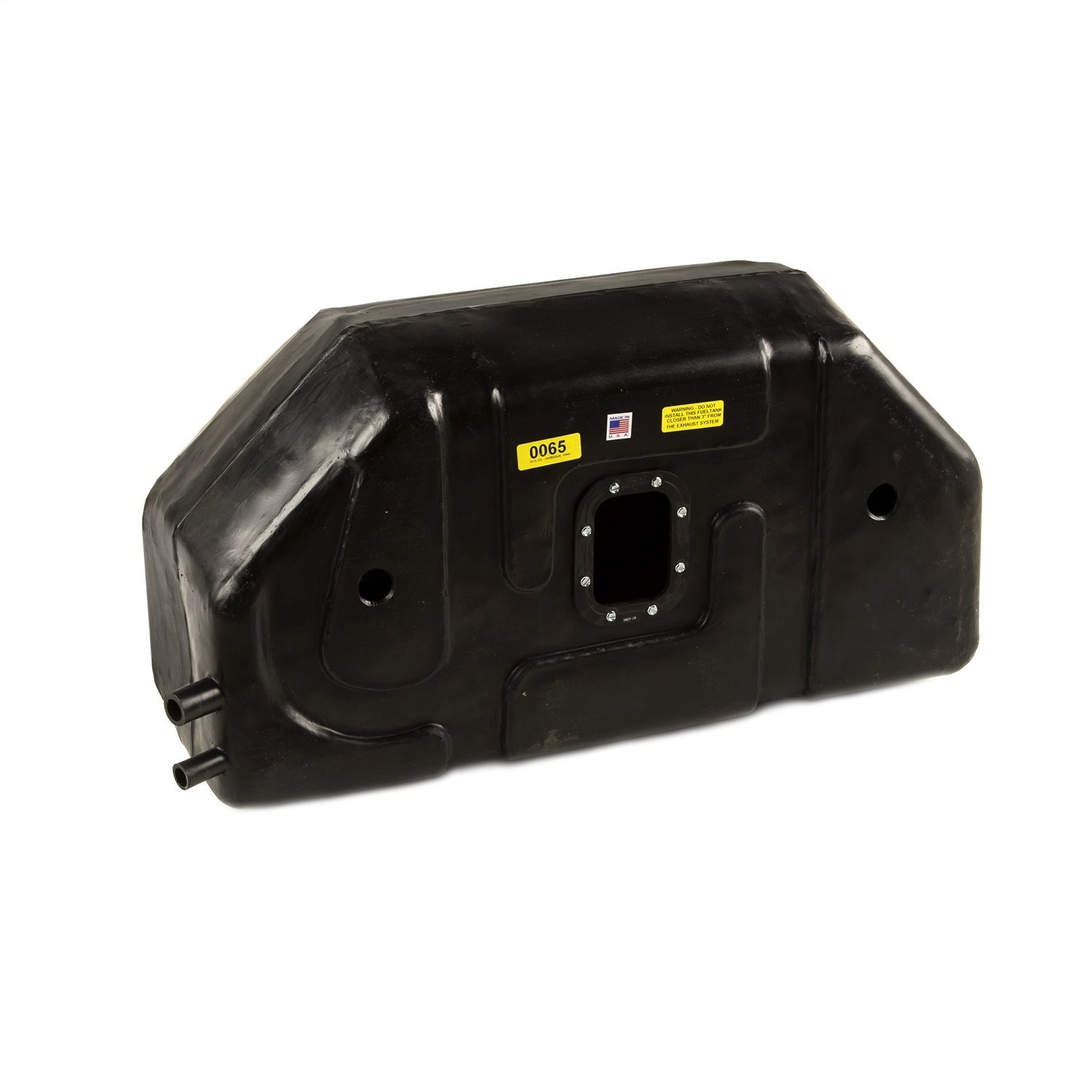 This 20 gallon polyethylene gas tank from Omix-ADA fits 1987-1995 Jeep Wranglers with a 2.5L 4.2L or 4.0L engine