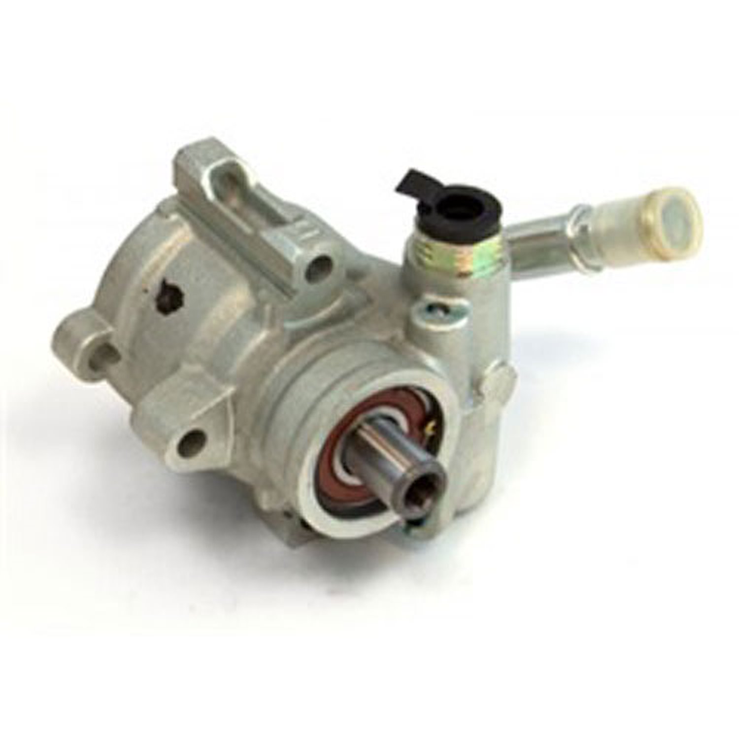 This power steering pump from Omix-ADA fits 03-06 Jeep Wranglers with a 2.4L engine.