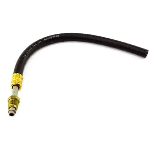 This power steering return hose from Omix-ADA fits 98-00 Jeep Cherokees with a 2.5L or 4.0L engine.