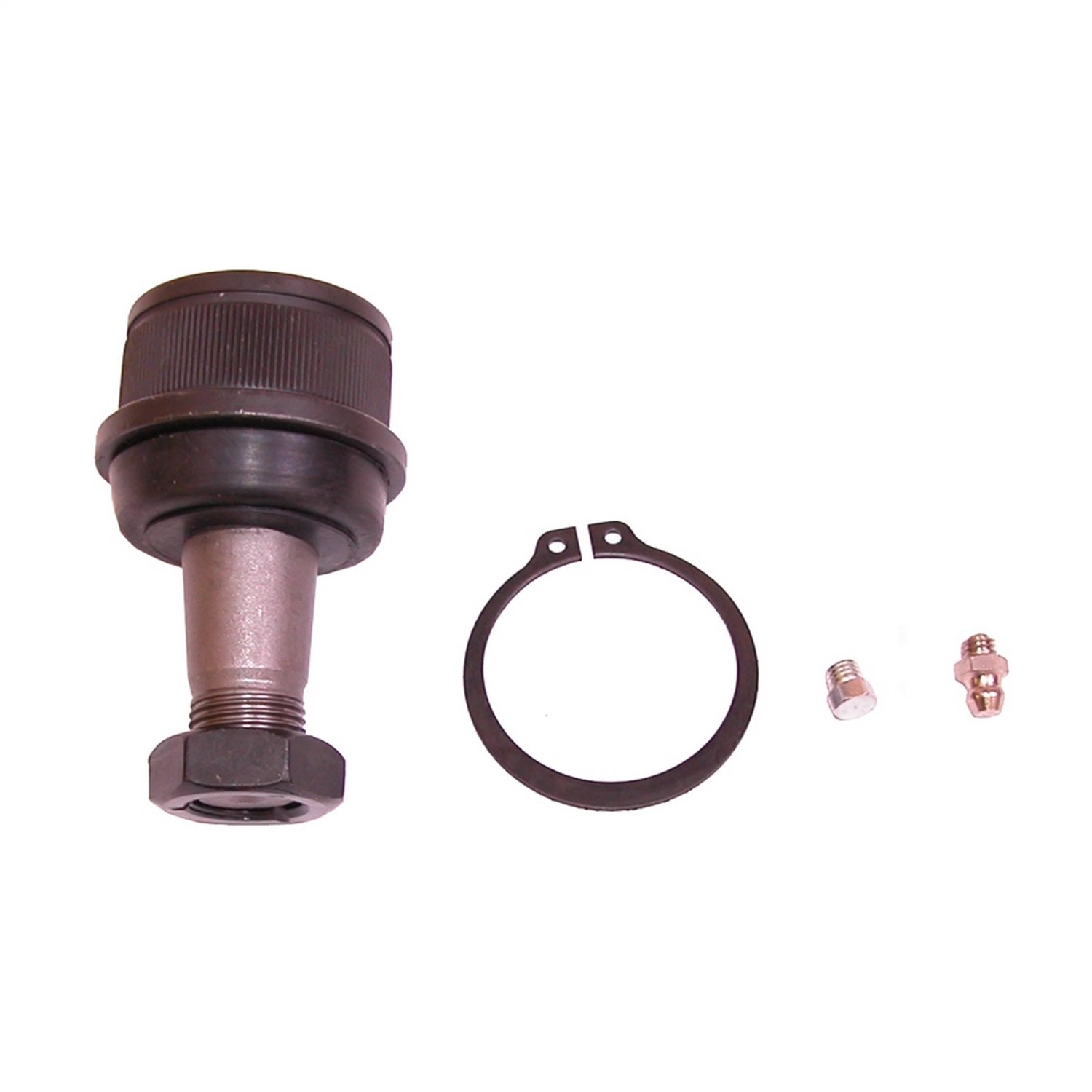 This lower Ball Joint kit from Omix-ADA fits 72-86 Jeep CJ models. It includes one lower Ball Joint and the associated hardware.