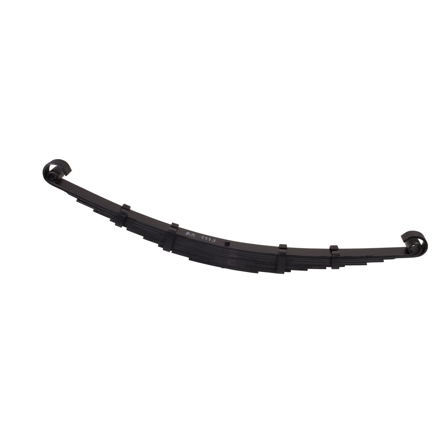 Stock replacement 10 leaf front spring from Omix-ADA, Fits 41-45 Willys MBs 46-49 CJ2A and 49-53 CJ3A. Left or right side.