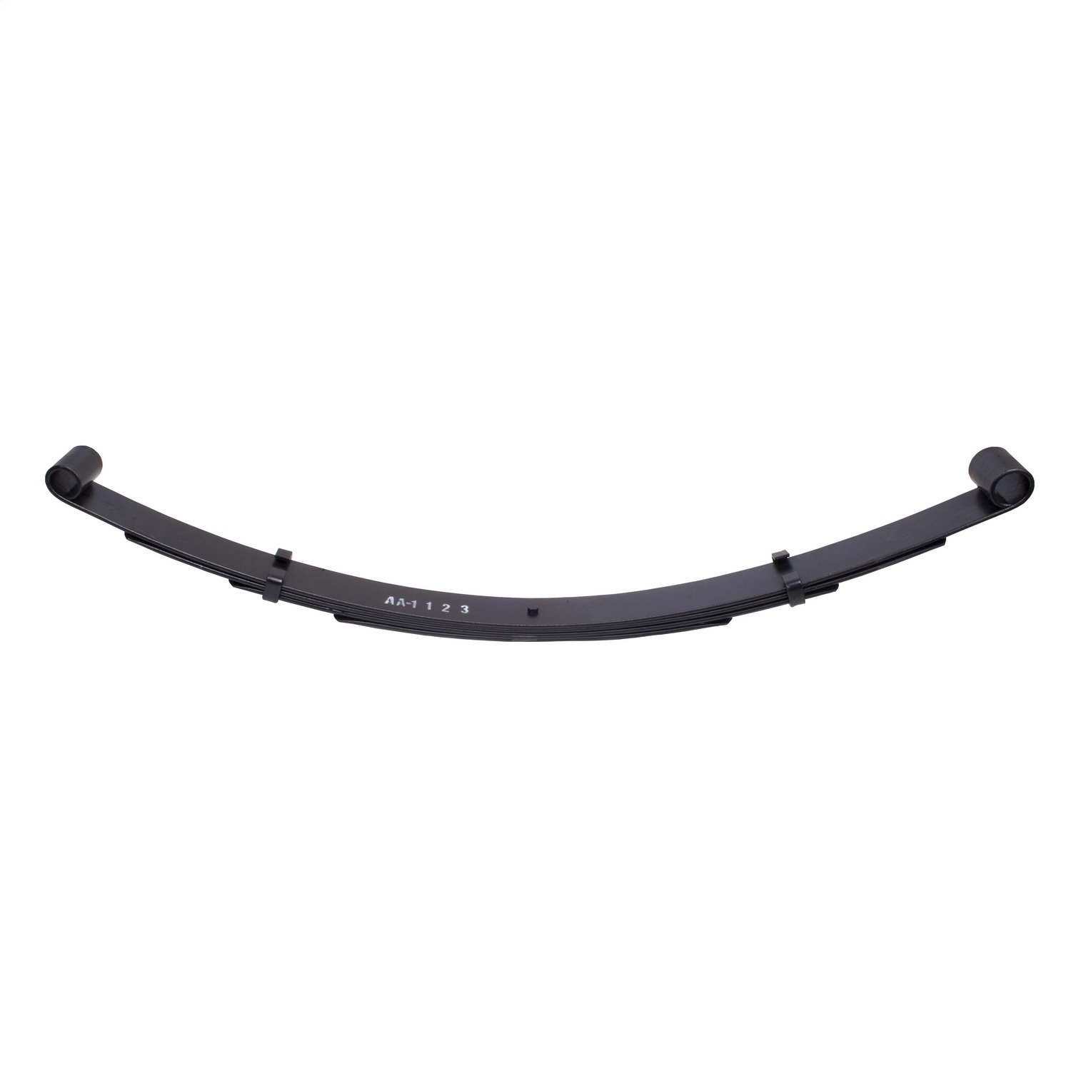 Stock replacement 6 leaf front spring from Omix-ADA, Fits 76-86 Jeep CJ7 and 81-86 CJ8 Left or right side.