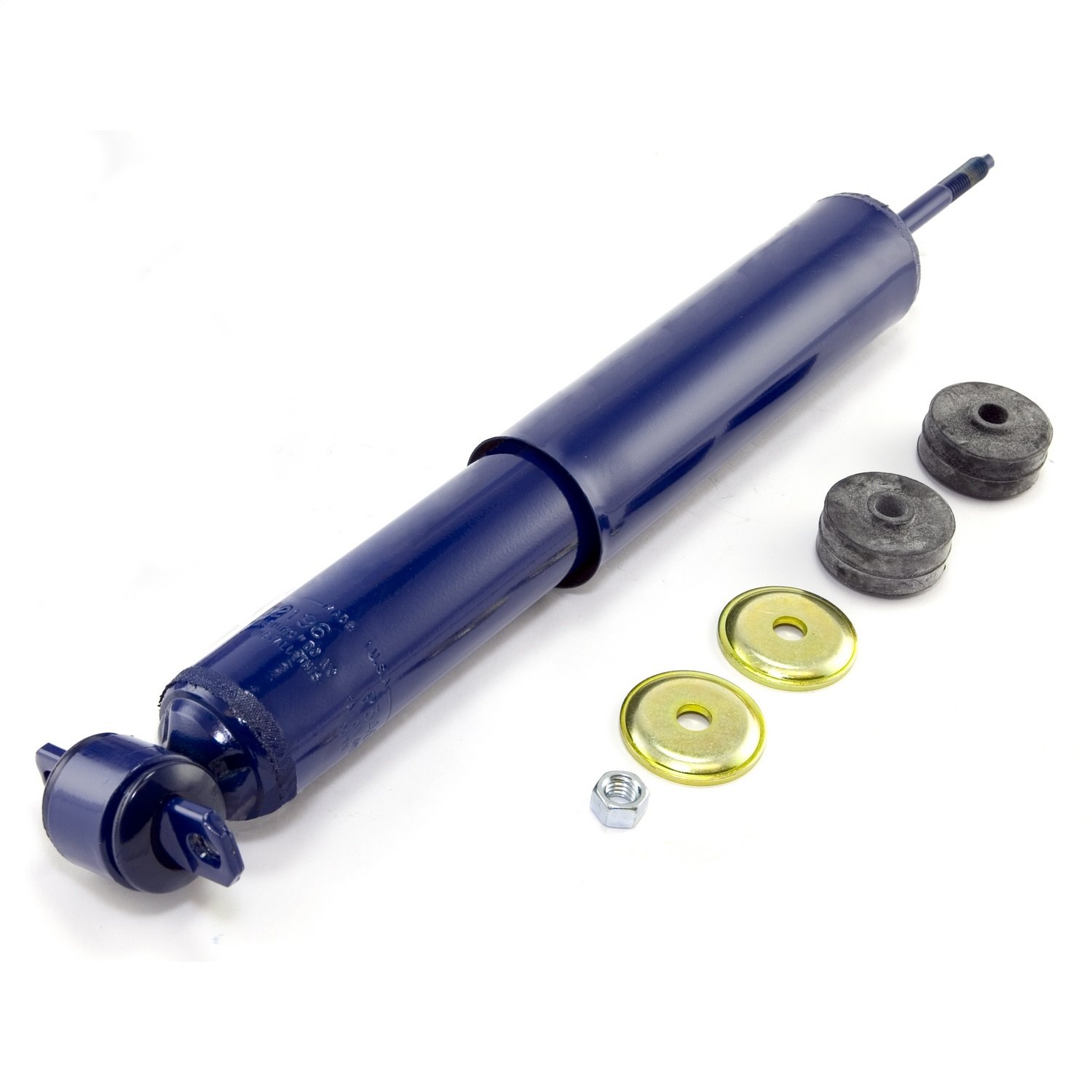 Replacement front shock absorber from Omix-ADA, Fits 97-01 Jeep Wrangler TJ