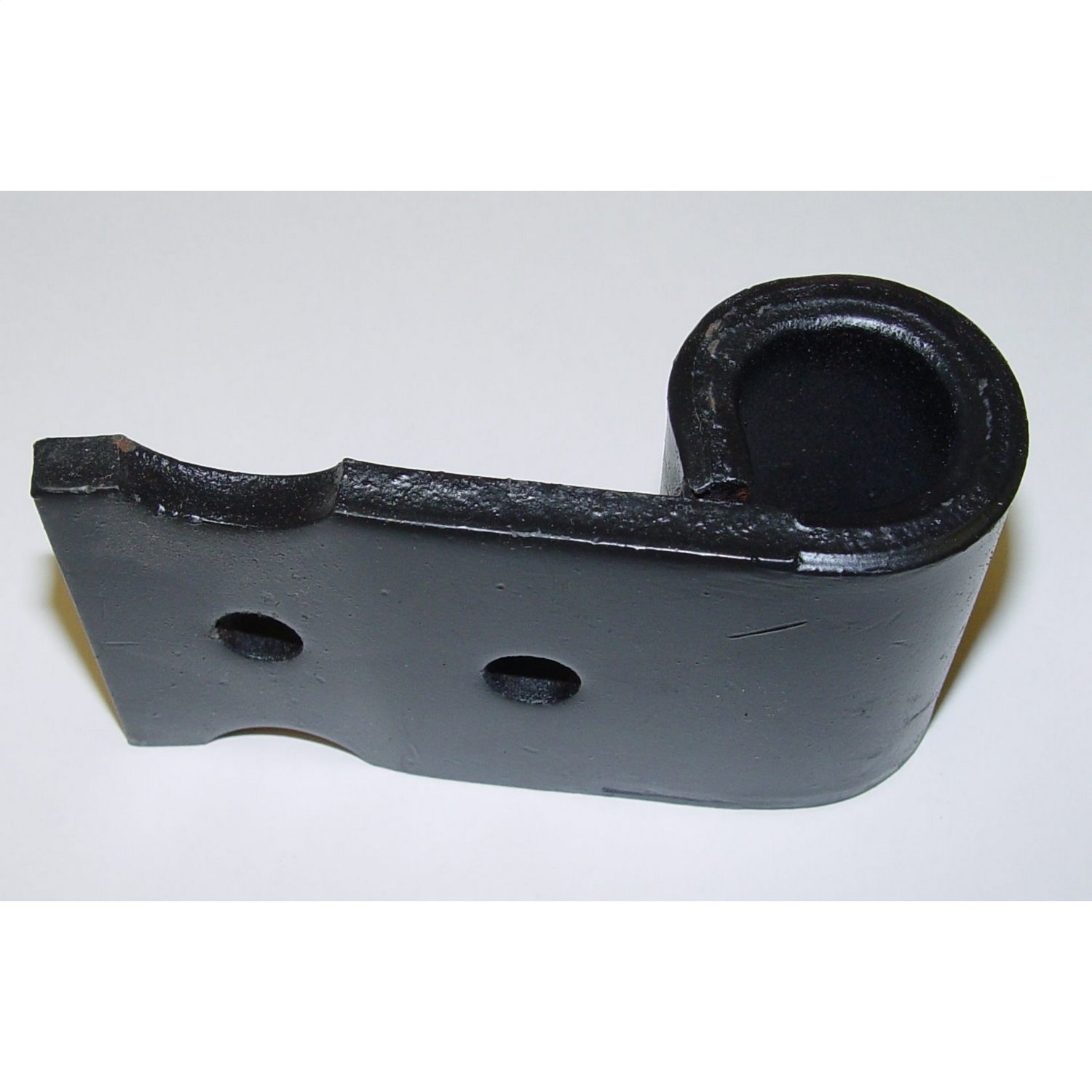 Stock replacement rear frame shackle hanger from Omix-ADA,
