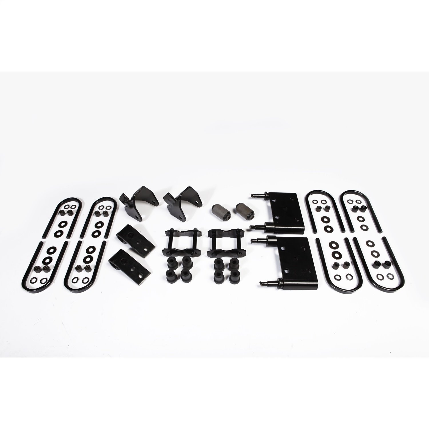 This front leaf spring mounting kit from Omix-ADA fits 76-83 Jeep CJ5 76-86 CJ7 and 81-86 CJ8.