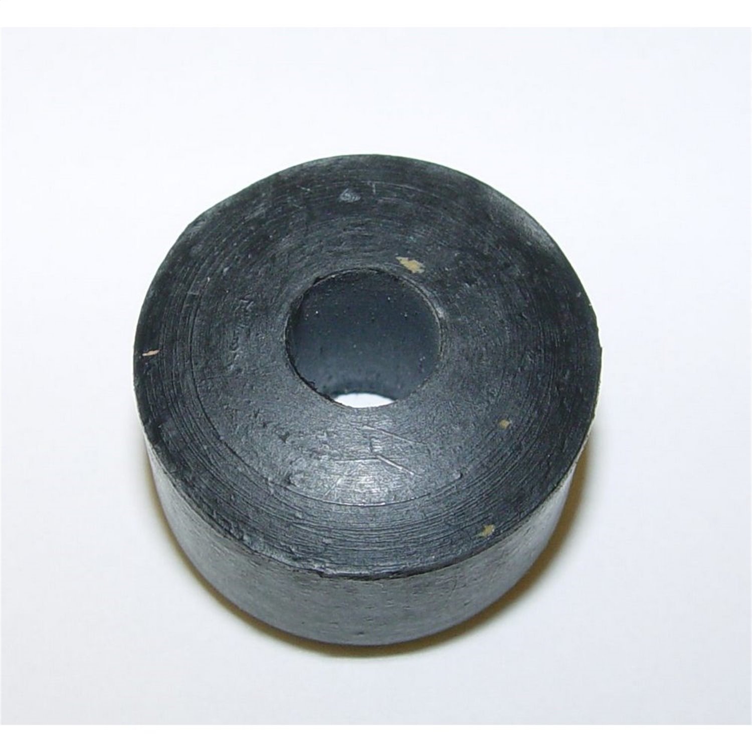 This factory-style shock mount bushing from Omix-ADA fits 84-01 Jeep Cherokee XJ and 87-95 Wrangler YJ .
