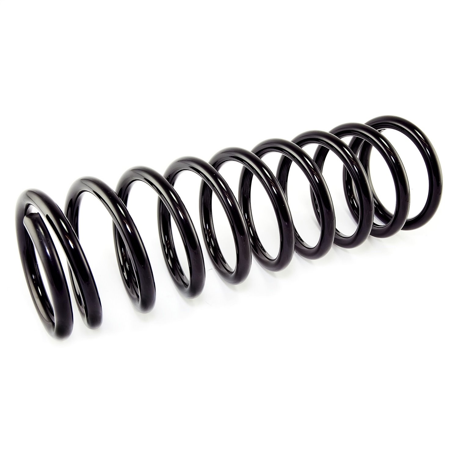 Stock replacement front coil spring from Omix-ADA, Fits