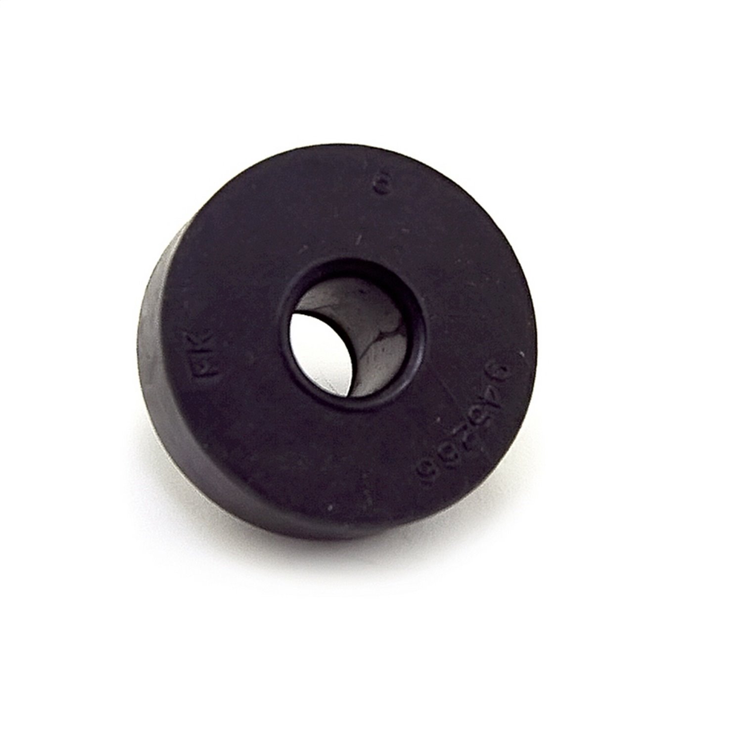 This black transmission stabilizer bushing from Omix-ADA fits 76-86 Jeep CJs with Tremec or Warner m