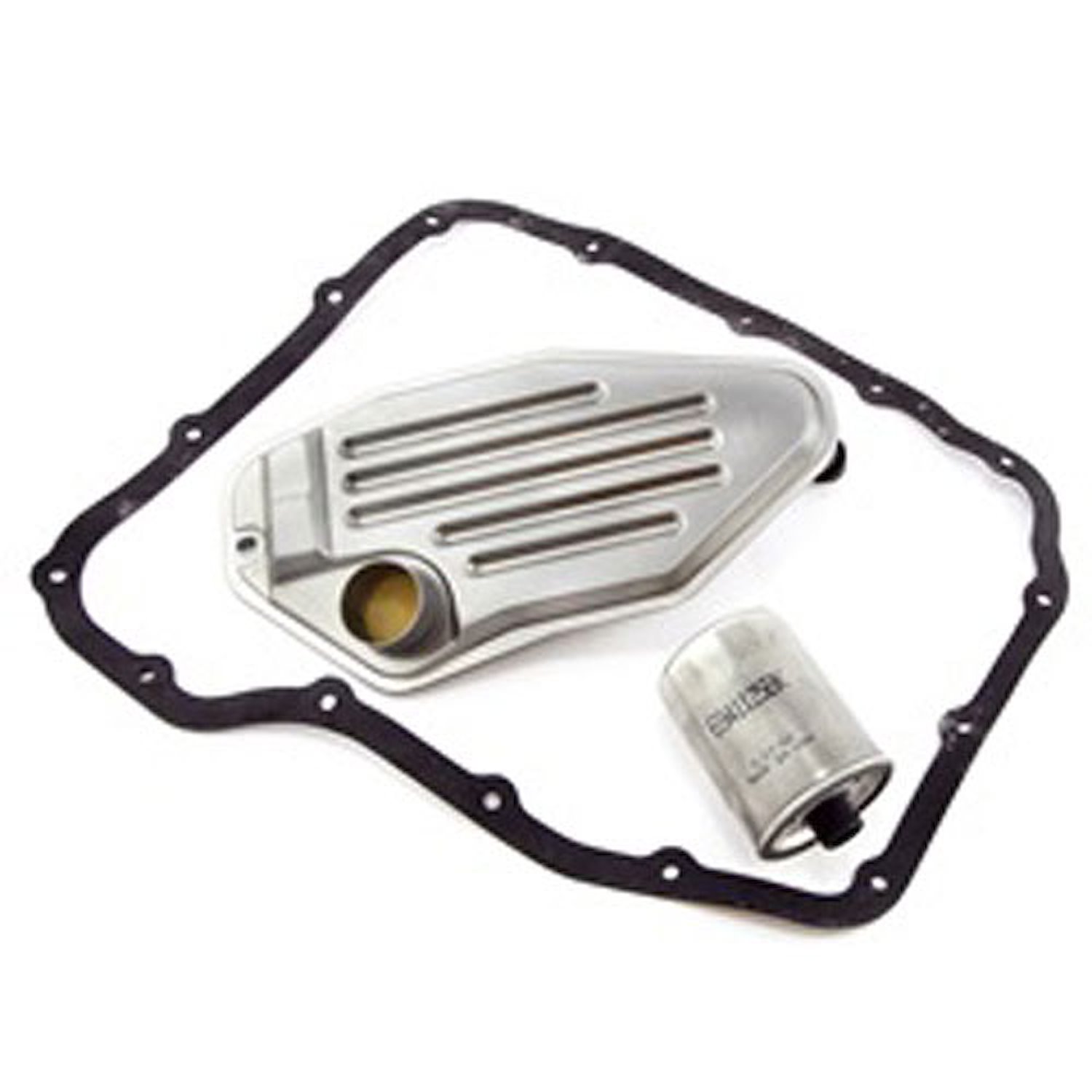 This automatic transmission filter kit from Omix-ADA fits the 42RLE transmission found in 03-06 Jeep Wranglers.