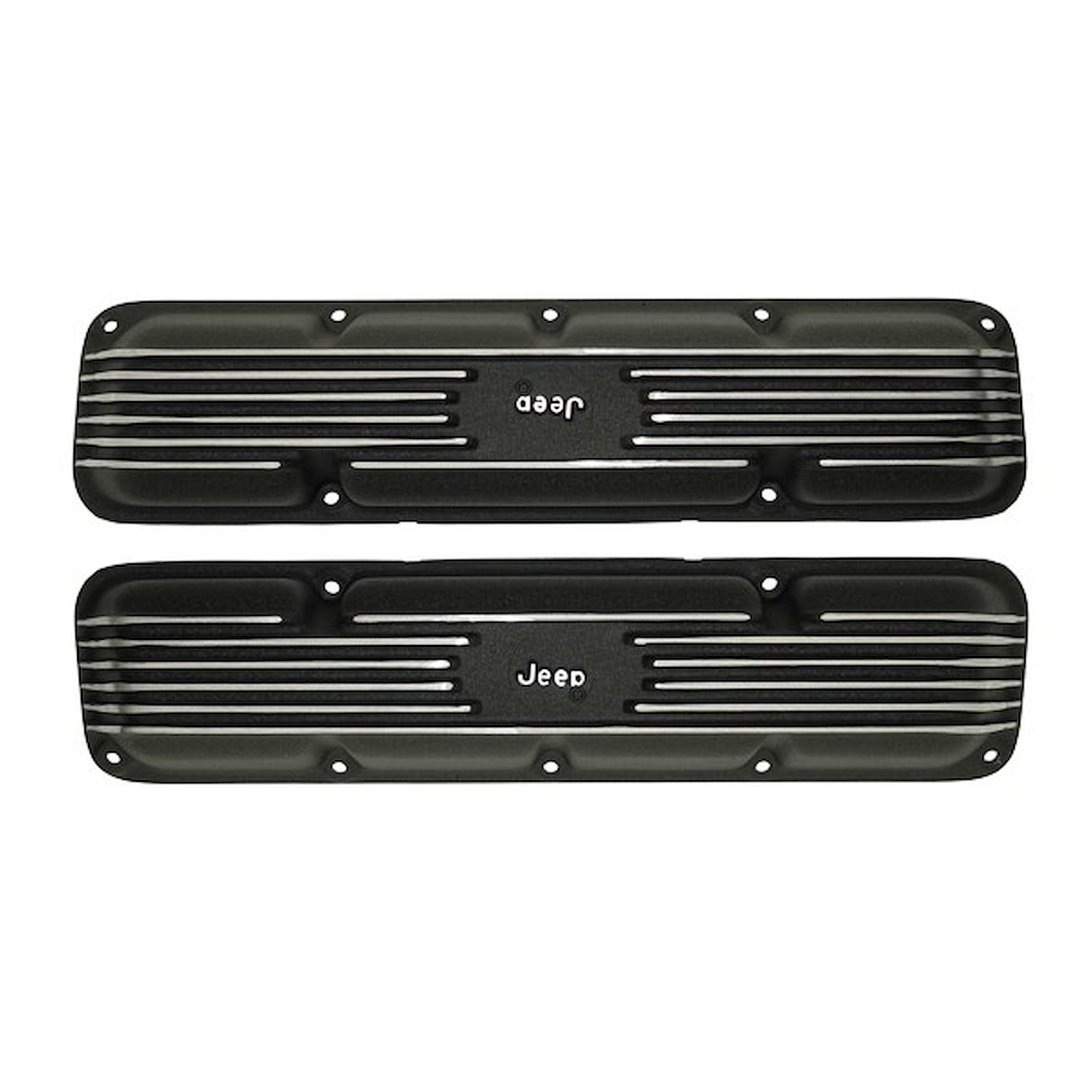 Black Wrinkle Valve Covers for 1971-1991 Jeep