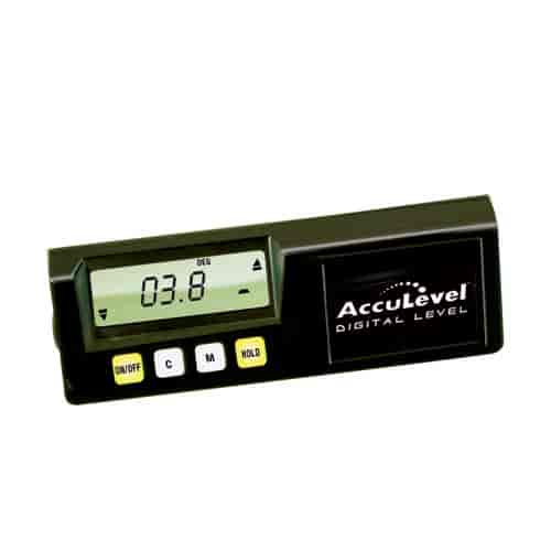 AccuLevel Digital Gauge Measure suspension, spoiler angles, and more