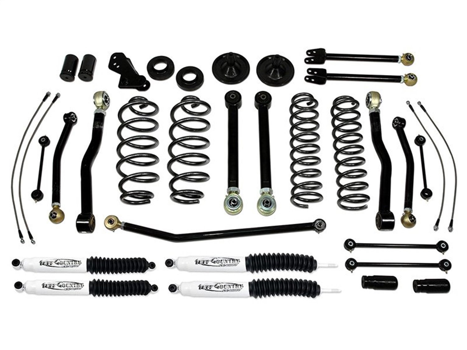 44002KH Front and Rear Suspension Lift Kit, Lift Amount: 4 in. Front/4 in. Rear