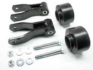 Budget Boost-Suspension Lift Kit 2 in. Lift Incl. Spring Spacers Shackles Hardware