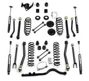 Suspension Lift Kit; 4 in. Lift; Incl. Shocks; Upper/Lower FlexArms; Frt. Swaybar Disconnects; Rr Sw
