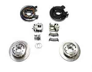 Disc Brake Kit Rear Fits Ford Bronco Incl. Rtrs/Bking Plt w/Integrated Park Brk/Calipers/Brk Pads/Hdwr