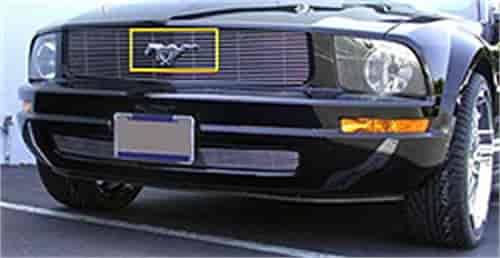 Billet Emblem Bolt-On Mounting Plate 2005-2009 Mustang