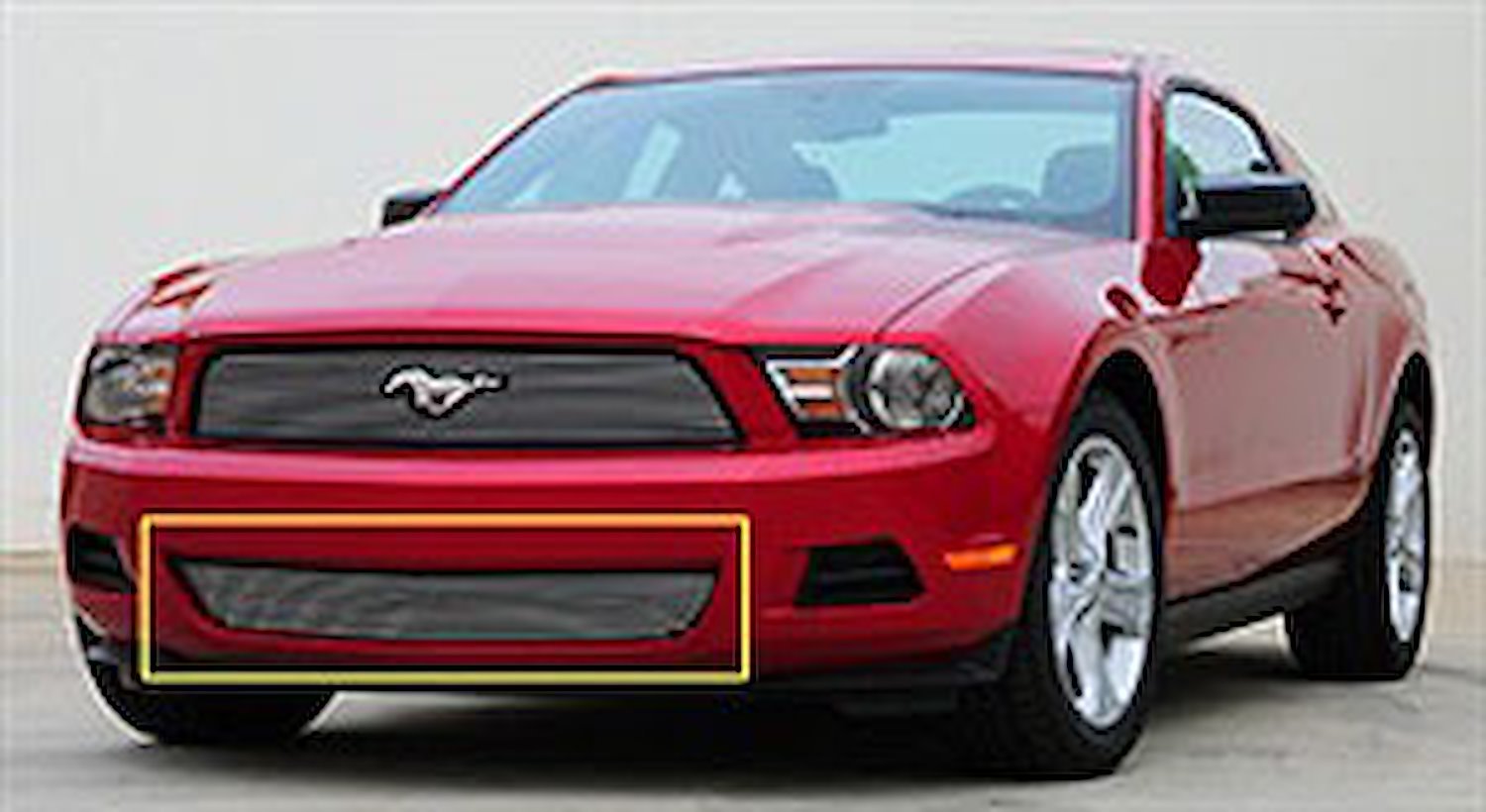 Billet Bumper Grille 2010-12 Ford Mustang