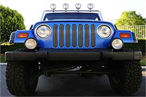 Billet Grille Bolt-On Insert 1997-2006 Jeep wrangler TJ