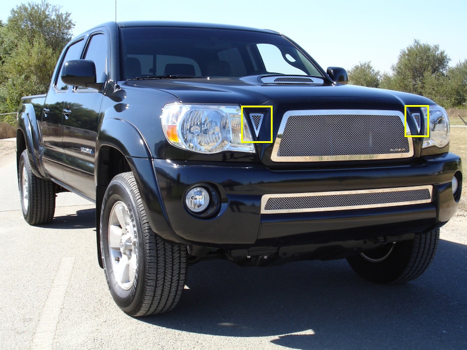 Upper Class Bolt-On Side Vents 2005-2010 Toyota Tacoma