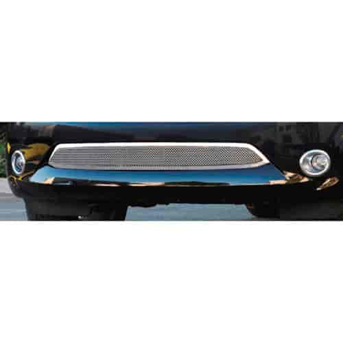 Upper Class Mesh Bumper Grille Overlay with Cruise Sensor Opening Chrome