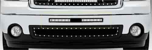 GMC Sierra 1500 TORCH Series LED Lights 1 - 10 Light Bar Bumper Insert 1 Pc 2 LED s & Brackets Assem