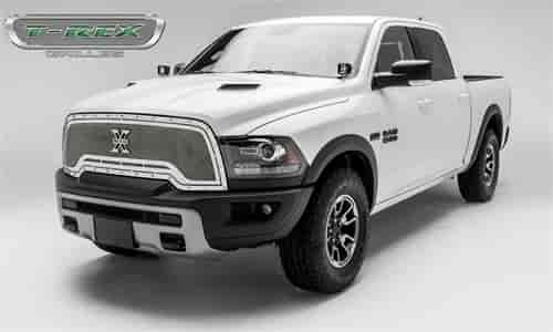 RAM Rebel 1500 XMetal Formed Mesh Grille Main Replacement 1 Pc Polished Stainless Steel.