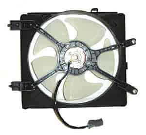 CON COOLING FAN ASSY BLADE/MOTOR/SHROUD CIVIC CPE/SDN ACURA