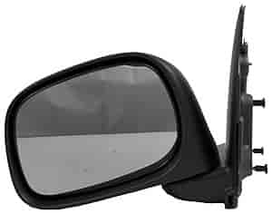 LH DOOR MIRROR MAN NON-HTD TEXT BLK FLDG W/O TOW DODGE P/U 02-09