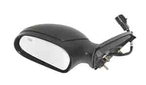 LH DOOR MIRROR PWR HTD TEXT BLK NON-FLDG W/O PUDDLE LAMP TAURUS 00-07 SABL E 00-05