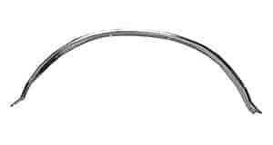 Rear Wheel Well Molding for Select 1987-1998 Ford Bronco, F-150, F-250, F-350 [Left/Driver Side, Chrome, E7TZ9929165A, FO1790]